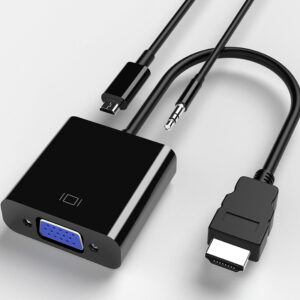 HDMI to VGA Adapter with Audio - Image 1