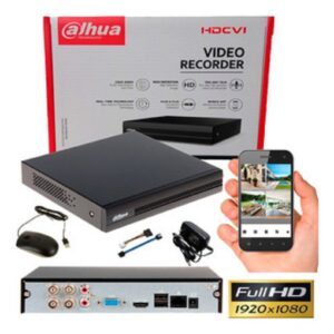 Dahua 4channel HD Cameras Full Kit (1080p) - Image 2