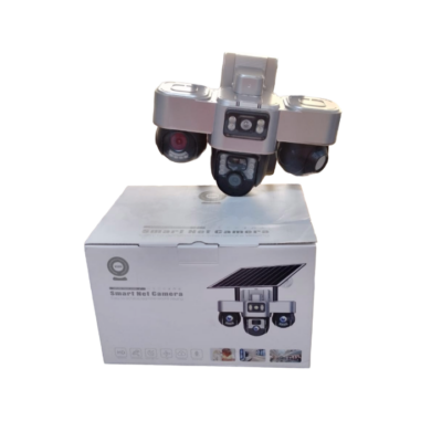 Smart Net (3) Triple Lens WiFi Solar Security Camera