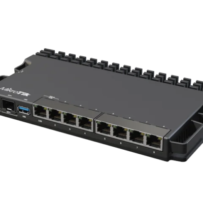 MikroTik RB5009UG+S+IN multi-gigabit router with 10G SFP+
