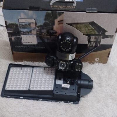 Floodlight Triple Lens Security Camera