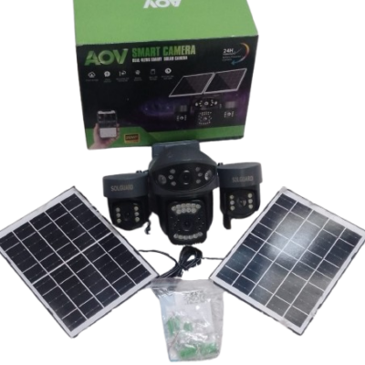 AOV180 Quad Lens Solar Security Camera
